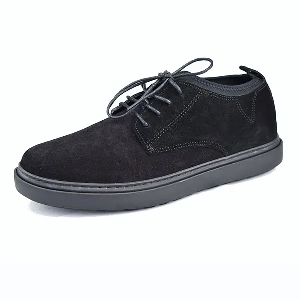 Chaussure de ville  053 noir daim pour homme ....      miniature